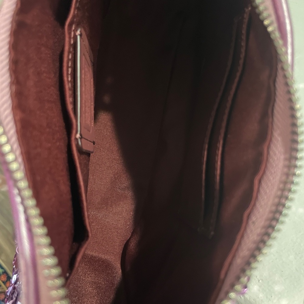 Coach Terri Sequin Shoulder Bag - Picture 9 of 9